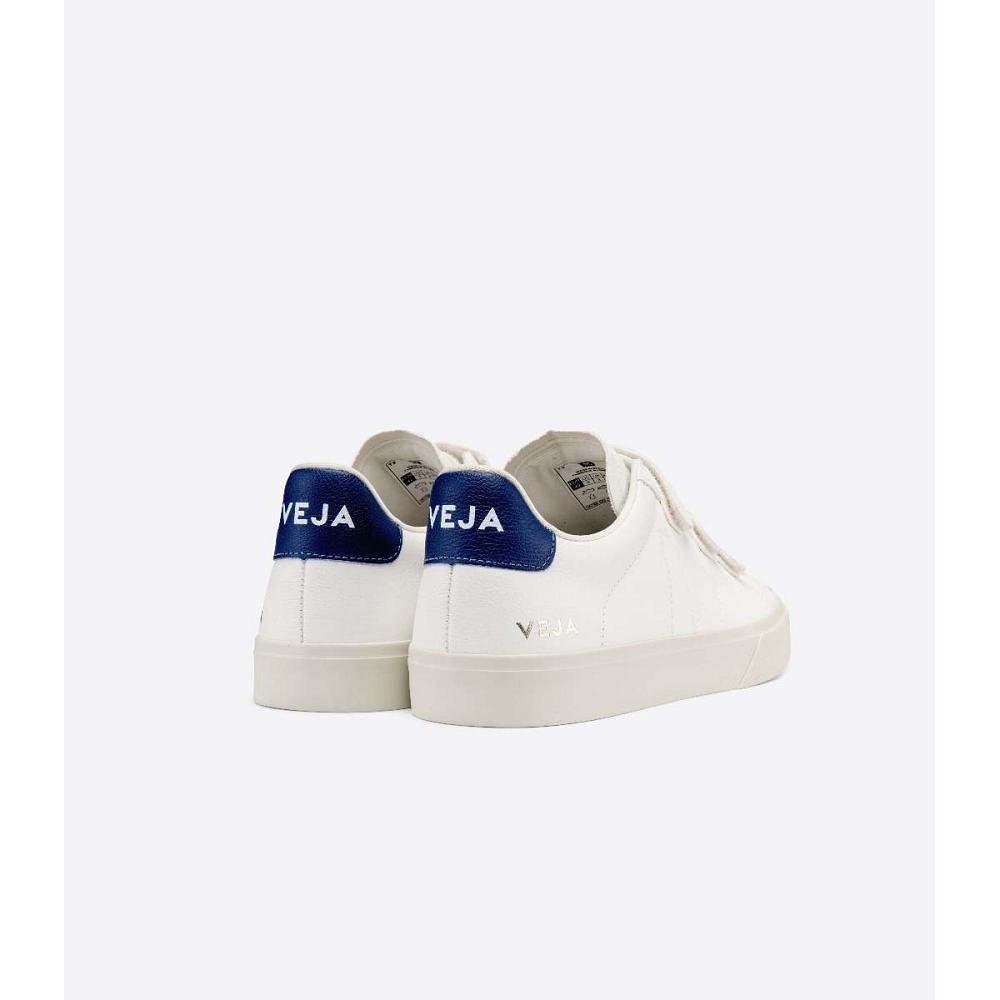 Veja RECIFE CHROMEFREE Joggesko Dame White/Blue | NO 625SGL